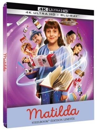 Matilda (1996) (Édition Limitée, Steelbook, 4K Ultra HD + Blu-ray)