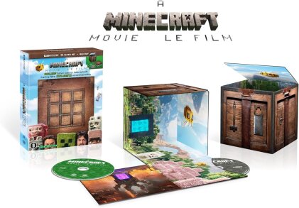 Minecraft le film (2025) (Cube, Édition Collector Limitée, 4K Ultra HD + Blu-ray)