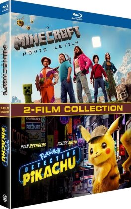 Minecraft le film (2025) / Détective Pikachu (2019) (2 Blu-ray)