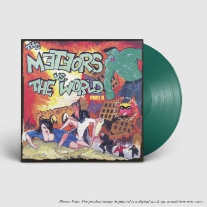 The Meteors - The Meteors Vs. The World Part II (Limited Edition, Transparent Green Vinyl, LP)