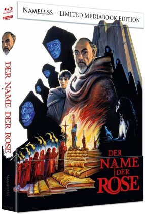 Der Name der Rose (1986) (Cover D, Limited Edition, Mediabook, 4K Ultra HD + Blu-ray)