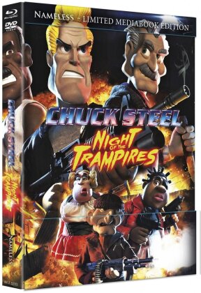 Chuck Steel: Night of the Trampires (2018) (Cover A, Limited Edition, Mediabook, Blu-ray + DVD)