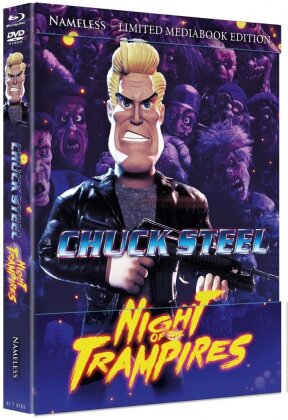 Chuck Steel: Night of the Trampires (2018) (Cover D, Limited Edition, Mediabook, Blu-ray + DVD)