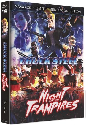 Chuck Steel: Night of the Trampires (2018) (Cover F, Limited Edition, Mediabook, Blu-ray + DVD)