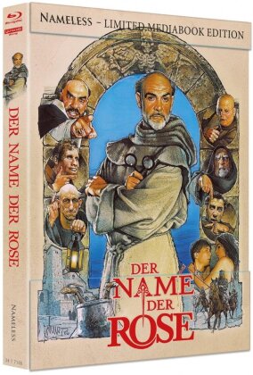 Der Name der Rose (1986) (Cover A, Limited Edition, Mediabook, 4K Ultra HD + Blu-ray)