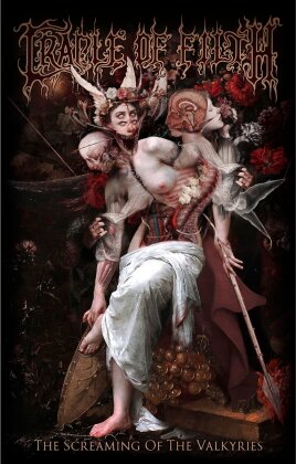 Cradle Of Filth - The Screaming Of The Valkyries Textil Poster