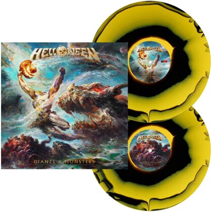 Helloween - Giants & Monsters (Gatefold, Limited Edition, Giant Black Yellow Vinyl, 2 LPs)