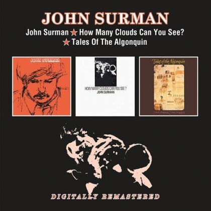 John Surman - ---/How Many Clouds Can You See?/Tales Of The Algonquin (2025 Reissue, BGO - BEAT GOES ON, Remastered, 2 CDs)