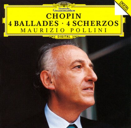 Frédéric Chopin (1810-1849) & Maurizio Pollini - 4 Ballades - 4 Scherzos (Japan Edition, 2025 Reissue)