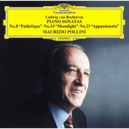 Maurizio Pollini, Ludwig van Beethoven (1770-1827) & Maurizio Pollini - Piano Sonatas Pathetique, Moonlight, Appassionata (Japan Edition, 2025 Reissue)