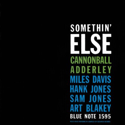 Cannonball Adderley - Somethin Else (Japan Edition, 2025 Reissue, HQCD REMASTER)