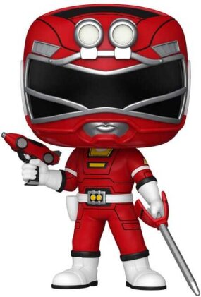 Power Rangers Generations (Tommy) POP! Movies Vinyl Figuren Turbo - Red Ranger 9 cm