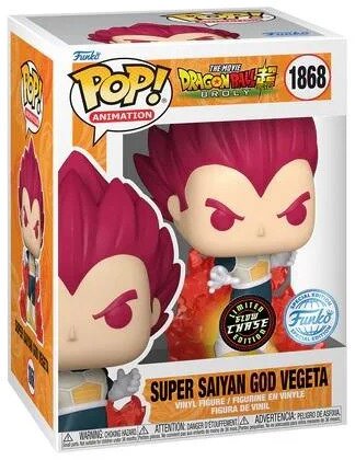 CHASE - Super Saiyan God Vegeta - Dragon Ball (1868) - POP Animation - Special Edition - 9 cm