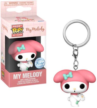 My Melody - My Melody - POP Pocket Keychain - 9 cm
