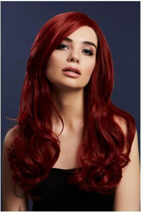 Khloe ruby red Perücke