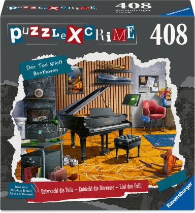 Puzzle X Crime 408 Teile - Der Tod spielt Beethoven