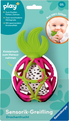 Play+ Sensorik-Greifling: Drachenfrucht - ab 0 Monate