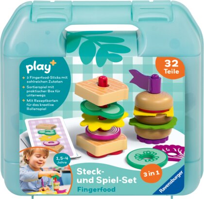 Play+ Steck- und Spiel-Set - Fingerfood