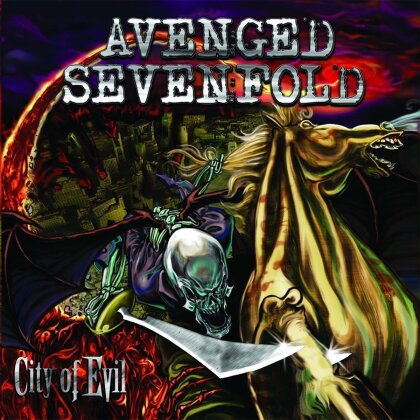 Avenged Sevenfold - City Of Evil (2025 Reissue, Limited Edition, Red & Yellow Swirl Vinyl, 2 LPs)