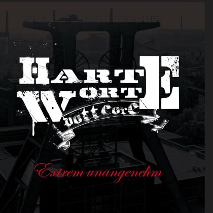 Harte Worte - Extrem Unangenehm (Transparent Red W/Red Splatter Vinyl, LP)