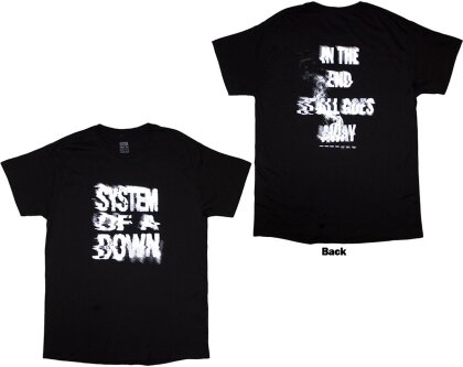 System Of A Down - All Goes Away Back Print (Black) T-Shirt
