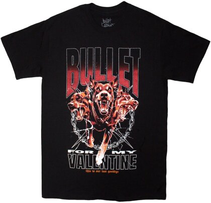 Bullet For My Valentine - Last Goodbye Dogs (Black) T-Shirt