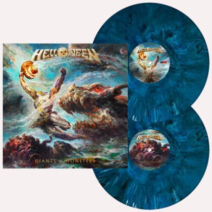 Helloween - Giants & Monsters (Reigning Phoenix Music, Blue Vinyl, 2 LPs)