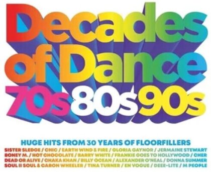 Decades Of Dance: 70S 80S 90S (3 CDs)