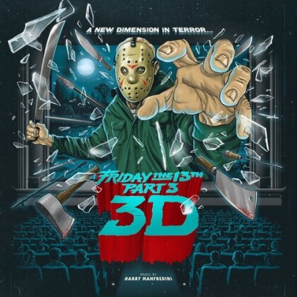 Harry Manfredini - Friday The 13th Part III (2025 Reissue, Waxwork, Lenticular Cover, 2 LPs)