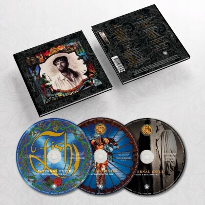 Fish (Marillion) - Internal Exile (2024 Reissue, 2024 Remix, Chocolate Frog, 3 CDs)