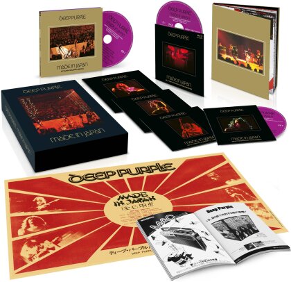 Deep Purple - Made In Japan (2025 Reissue, Steven Wilson Mix, Deluxe Edition, 5 CD + Blu-ray)