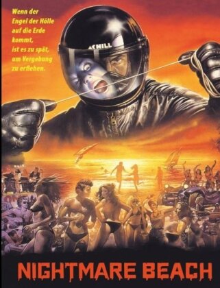 Nightmare Beach (1989) (Wattiert, Deluxe Edition, Limited Edition, Mediabook, Blu-ray + DVD)
