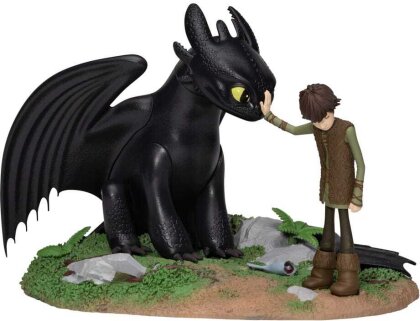 Dragons D-Stage PVC Diorama Ohnezahn & Hicks 15 cm