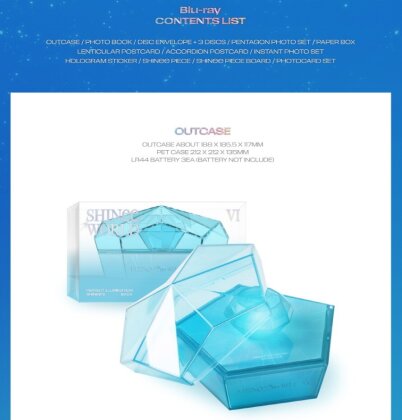 Shinee (K-Pop) - World VI - Perfect Illumination: Shinee's Back (3 Blu-rays)