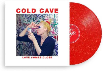 Cold Cave - Love Comes Close (2025 Reissue, Ruby Red Glitter Vinyl, LP)