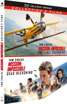 Mission: Impossible 7 & 8 - Dead Reckoning: Partie 1 & The Final Reckoning: Partie 2 - Collection 2 Films (2 4K Ultra HDs + 2 Blu-ray)
