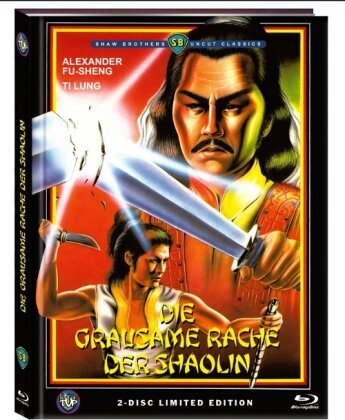 Die grausame Rache der Shaolin (1979) (Cover C, Shaw Brothers Classics, Limited Edition, Mediabook, Uncut, Blu-ray + DVD)