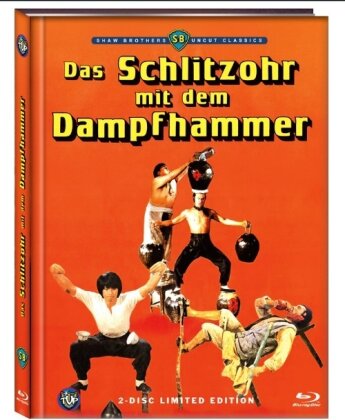 Das Schlitzohr mit dem Dampfhammer (1979) (Cover C, Shaw Brothers Classics, Limited Edition, Mediabook, Uncut, Blu-ray + DVD)