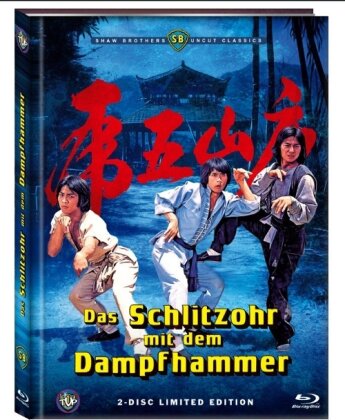 Das Schlitzohr mit dem Dampfhammer (1979) (Cover C, Shaw Brothers Classics, Limited Edition, Mediabook, Uncut, Blu-ray + DVD)