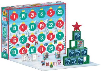Disney Pocket POP! 13-Tage Countdown-Adventskalender Stitch Holiday