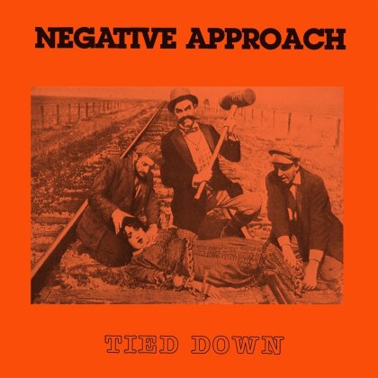 Negative Approach - Tied Down (2025 Reissue, Touch & Go, Orange Vinyl, LP)