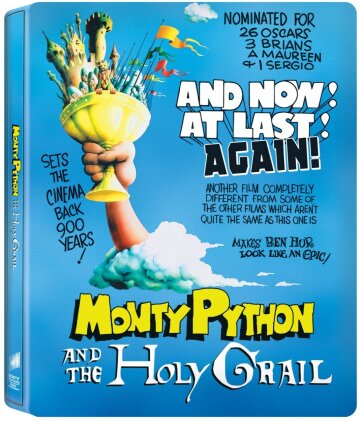 Monty Python Sacré Graal ! (1975) (Édition Limitée, Steelbook, 4K Ultra HD + Blu-ray)