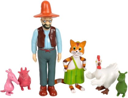 Pettersson und Findus Figuren