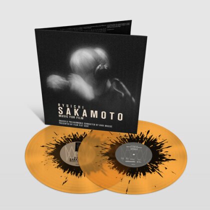 Ryiuchi Sakamoto - Music For Film (2025 Reissue, Silva Screen, Limited Edition, Transparent Amber with Black Splatter Vinyl, 2 LPs)