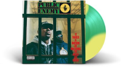 Public Enemy - It Takes A Nation Of Millions To Hold Us Back (2025 Reissue, def Jam, Limited Edition, Green / Yellow Vinyl, LP)