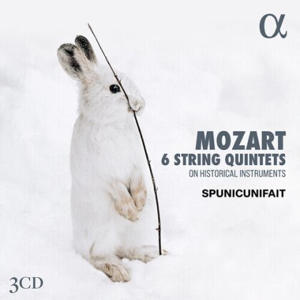 Spunicunifait & Wolfgang Amadeus Mozart (1756-1791) - 6 String Quintets On Historical Instruments (3 CDs)