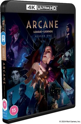 Arcane - League of Legends - Season 1 (Standard Edition, 3 4K Ultra HDs + Blu-ray)