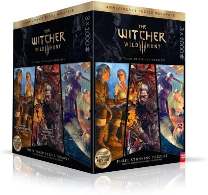 Merc Puzzle Witcher Anniversary Trilogy