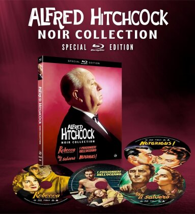 Alfred Hitchcock Noir Collection (Edizione Speciale, 4 Blu-ray)