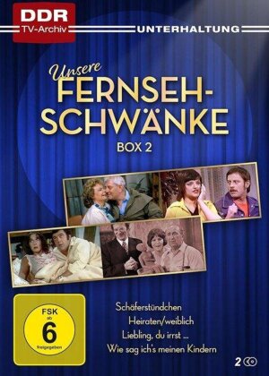 Unsere Fernsehschwänke - Box 2 (DDR TV-Archiv, 2 DVDs)